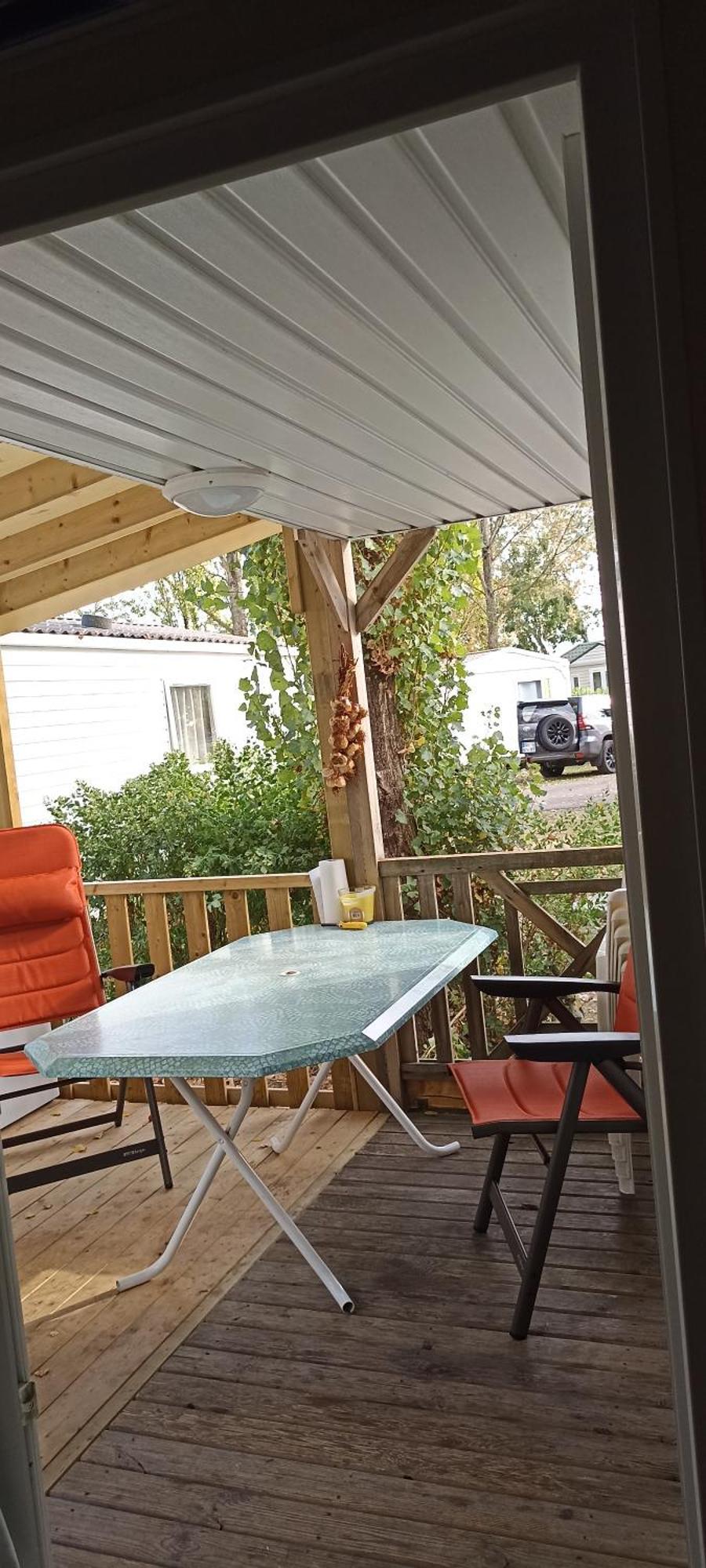 Mobilhome L'Oasis Camping Le Clos Cottet Angles  Luaran gambar