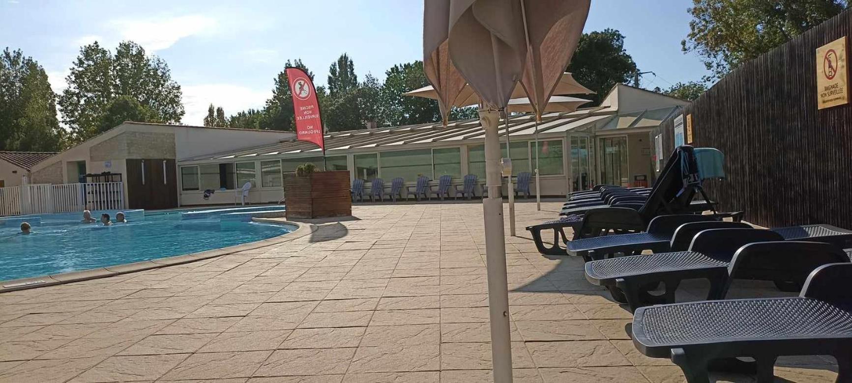 Mobilhome L'Oasis Camping Le Clos Cottet Angles  Luaran gambar