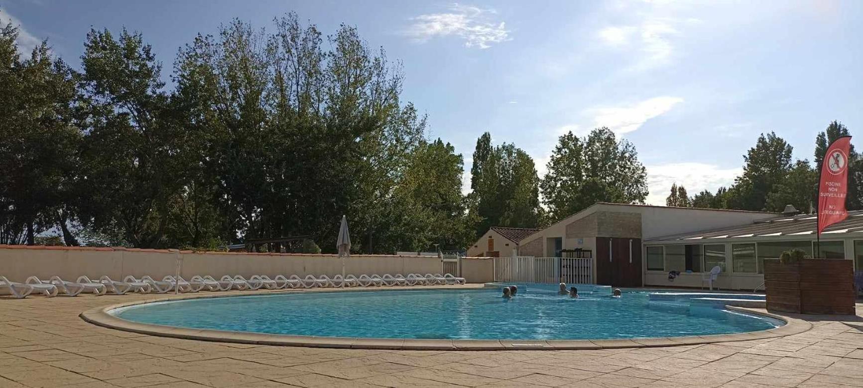 Mobilhome L'Oasis Camping Le Clos Cottet Angles  Luaran gambar