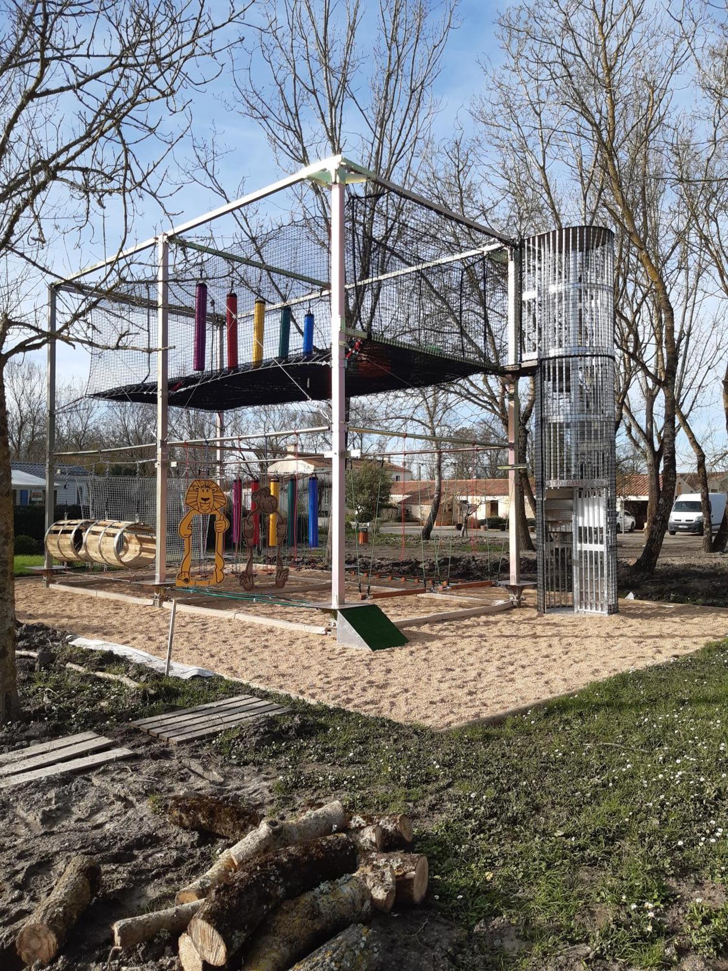 Mobilhome L'Oasis Camping Le Clos Cottet Angles  Luaran gambar