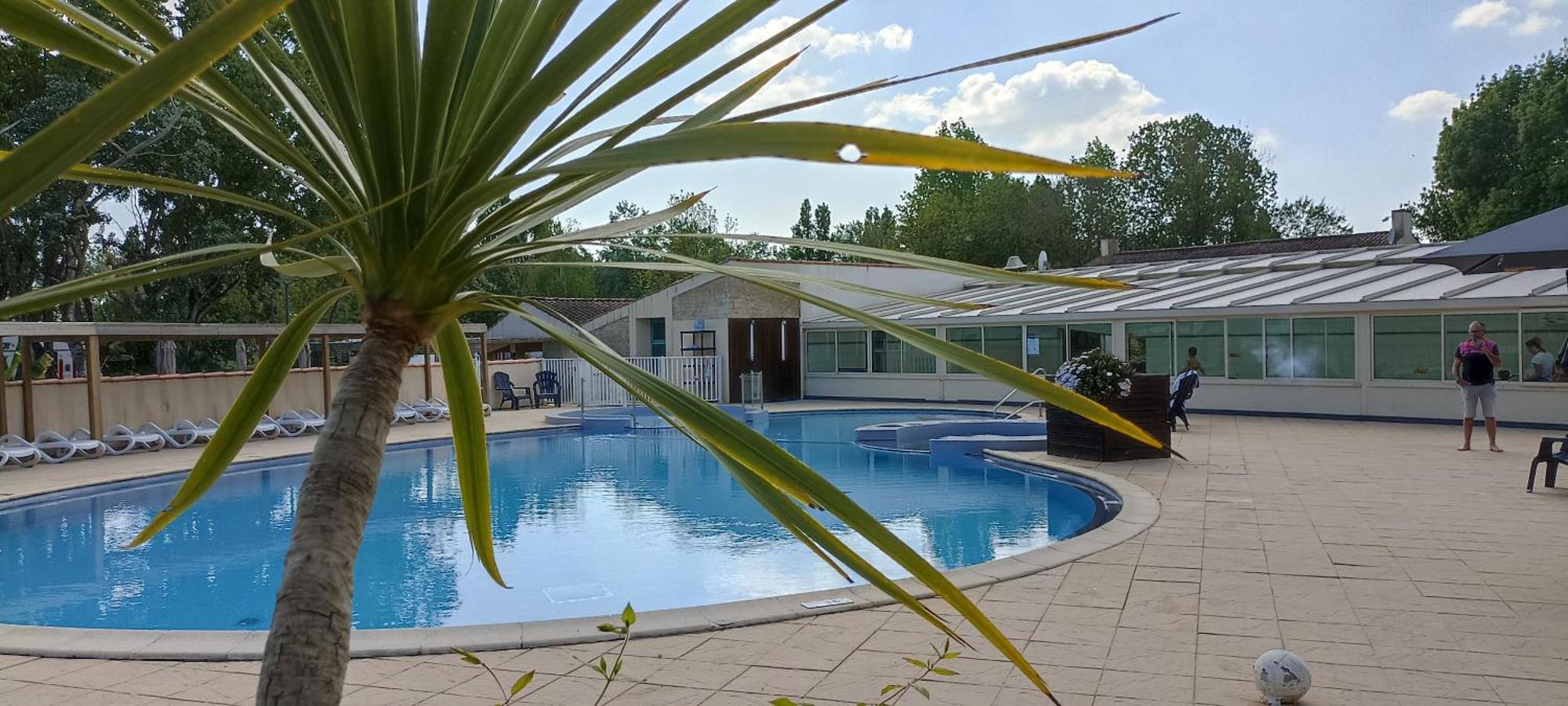 Mobilhome L'Oasis Camping Le Clos Cottet Angles  Luaran gambar