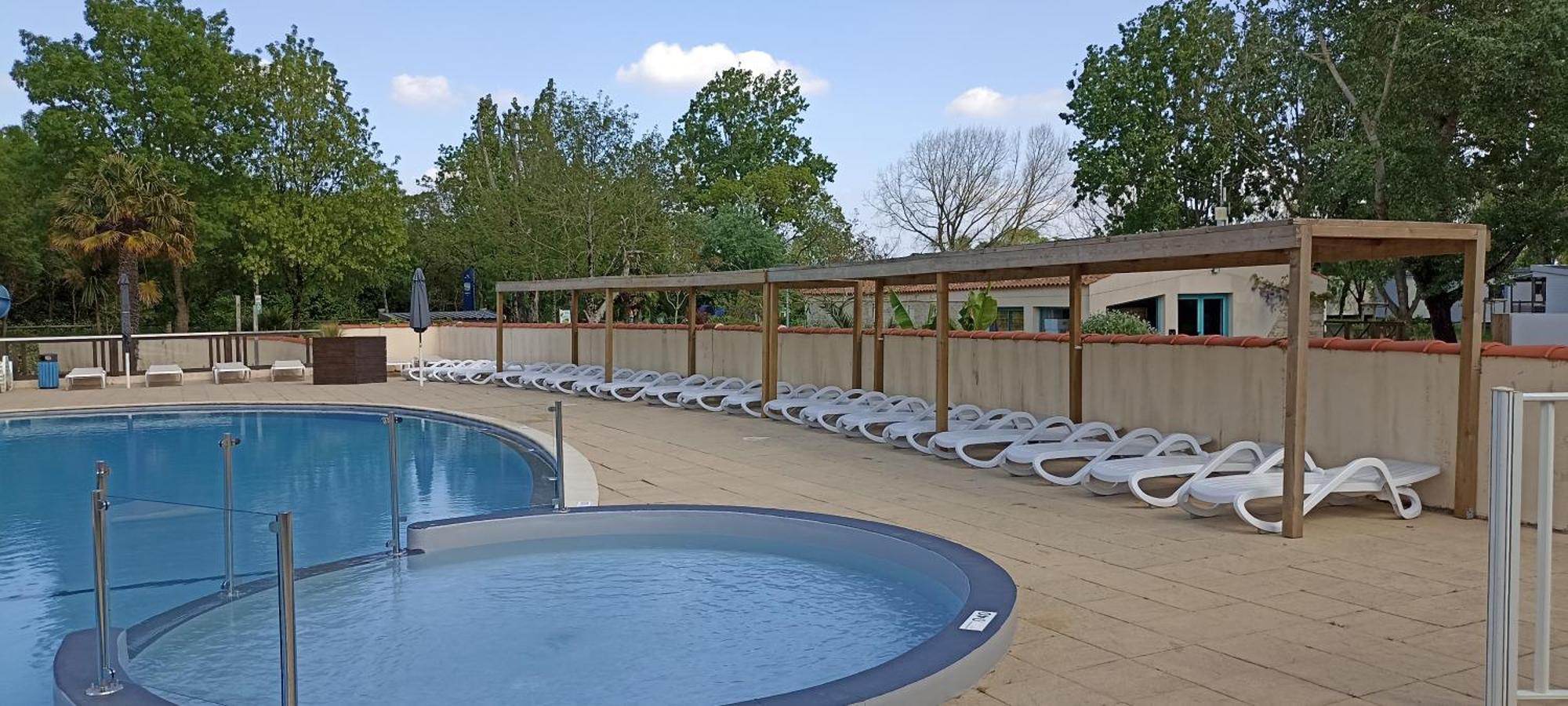 Mobilhome L'Oasis Camping Le Clos Cottet Angles  Luaran gambar