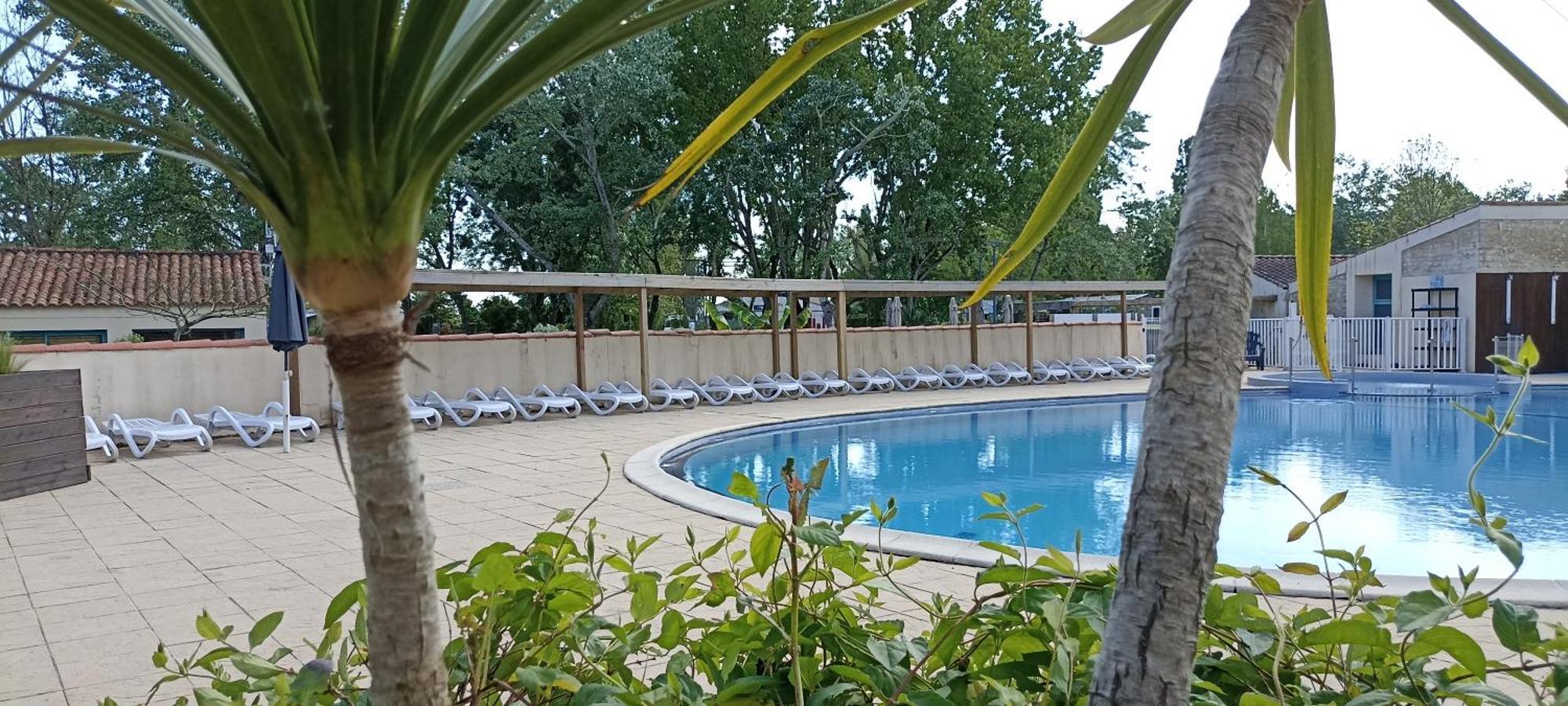 Mobilhome L'Oasis Camping Le Clos Cottet Angles  Luaran gambar